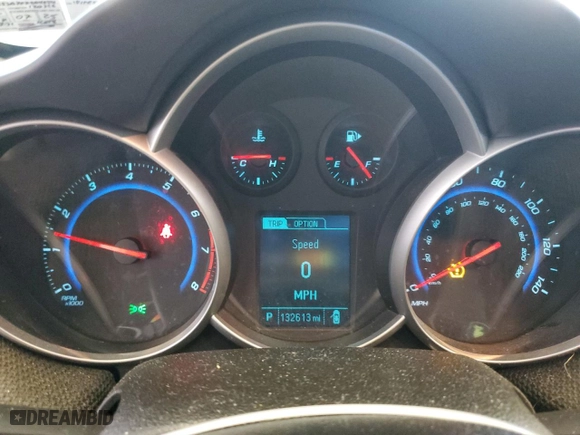 2015 Chevrolet Cruze LT with VIN 1G1PE5SB7F7204654, listed as a Copart auction lot 48745845 with 132,613 mi miles and Salvage Title. Bid and sale history available at carsss.com. Image 9.