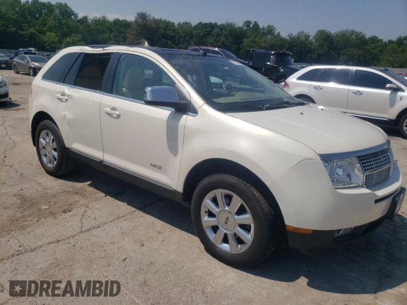 2007 Lincoln MKX with VIN 2LMDU68C07BJ15973, listed as a Copart auction lot 67206894 with 92,090 mi miles and Salvage Title. Bid and sale history available at carsss.com. Image 4.