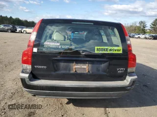 2004 Volvo V70 with VIN YV1SW59V842395259, listed as a Copart auction lot 52301795 with 213,776 mi miles and Salvage Title. Bid and sale history available at carsss.com. Image 6.