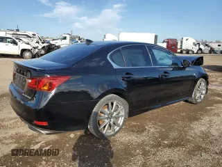 2015 Lexus GS 350 with VIN JTHCE1BL0FA008659, listed as a Copart auction lot 65385394 with 79,399 mi miles and Salvage Title. Bid and sale history available at carsss.com. Image 3.