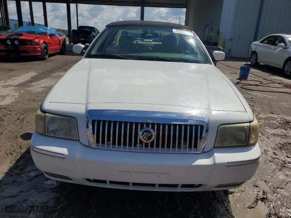 2007 Mercury Grand Marquis LS with VIN 2MEFM75WX7X604153, listed as a Copart auction lot 71976844 with 97,614 mi miles and Salvage Title. Bid and sale history available at carsss.com. Image 5.