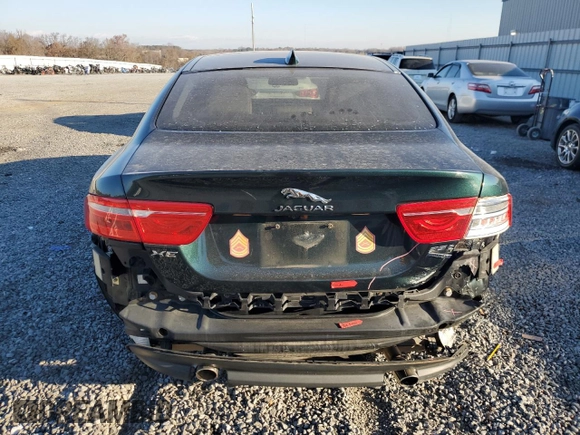 2017 Jaguar XE 35t Premium with VIN SAJAJ4BVXHCP10634, listed as a Copart auction lot 82290044 with 87,410 mi miles and Salvage Title. Bid and sale history available at carsss.com. Image 6.