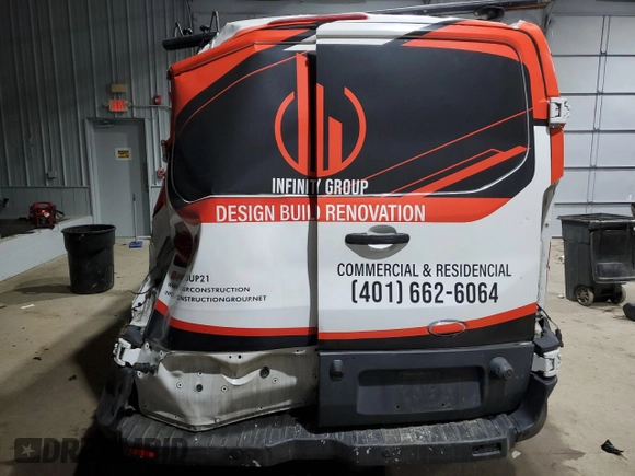 2016 Ford Transit Cargo with VIN 1FTYE9ZM0GKA45324, listed as a Copart auction lot 87444654 with Not Provided miles and Salvage Title. Bid and sale history available at carsss.com. Image 6.
