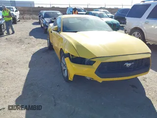2024 Ford Mustang EcoBoost with VIN 1FA6P8TH4R5132190, listed as a IAAI auction lot 41390659 with 25,873 mi miles and . Bid and sale history available at DreamBid. Image 1.