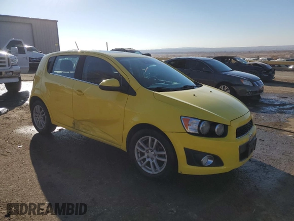 2016 Chevrolet Sonic LT with VIN 1G1JC6SH3G4125166, listed as a Copart auction lot 83096774 with 79,793 mi miles and Salvage Title. Bid and sale history available at carsss.com. Image 4.