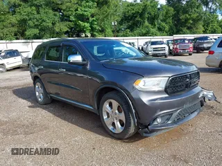 2015 Dodge Durango SXT with VIN 1C4RDHAG0FC771247, listed as a IAAI auction lot 42463389 with 171,668 mi miles and . Bid and sale history available at DreamBid. Image 1.