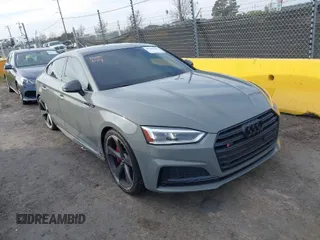 2019 Audi S5 Sportback Premium Plus z VIN WAUB4CF51KA095308, wystawiony jako IAAI lot #41381641 z przebiegiem 66 661 mil mil oraz . Historia ofert i sprzedaży dostępna na DreamBid. Obrazek 1.