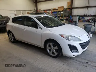 2010 Mazda 3 S Sport with VIN JM1BL1H56A1351402, listed as a Copart auction lot 46910135 with 207,441 mi miles and Salvage title. Bid and sale history available at DreamBid. Image 4.