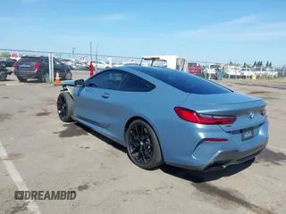 2019 BMW 8 Series M850i xDrive with VIN WBABC4C54KBU96620, listed as a IAAI auction lot 42035001 with 38,512 mi miles and . Bid and sale history available at DreamBid. Image 3.