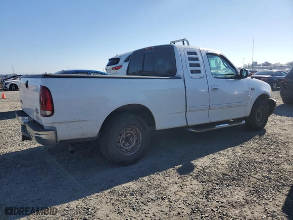 1999 Ford F-150 Work Series with VIN 1FTRX17WXXKB56340, listed as a Copart auction lot 42221615 with 0 mi miles and Salvage Title. Bid and sale history available at carsss.com. Image 3.