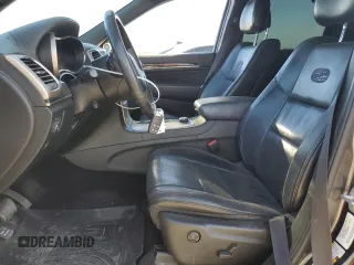 2015 Jeep Grand Cherokee Overland with VIN 1C4RJFCT2FC628727, listed as a Copart auction lot 48972095 with 155,435 mi miles and Salvage Title. Bid and sale history available at carsss.com. Image 7.