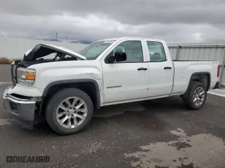 2015 GMC Sierra 1500 with VIN 1GTV2TEH4FZ365589, listed as a Copart auction lot 76634644 with 158,430 mi miles and Salvage Title. Bid and sale history available at carsss.com. Image 1.