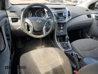 2014 Hyundai Elantra SE with VIN 5NPDH4AE9EH495336, listed as a Copart auction lot 54343835 with 156,603 mi miles and Salvage Title. Bid and sale history available at DreamBid. Image 8.