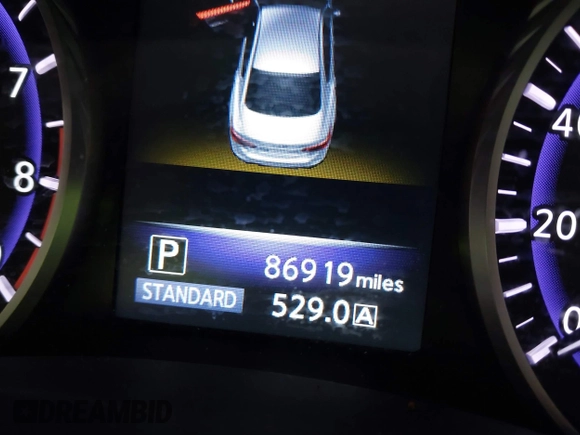 2015 Infiniti Q50 Premium z VIN JN1BV7AR9FM423471, wystawiony jako IAAI lot #42641857 z przebiegiem 86 919 mil mil oraz . Historia ofert i sprzedaży dostępna na DreamBid. Obrazek 15.