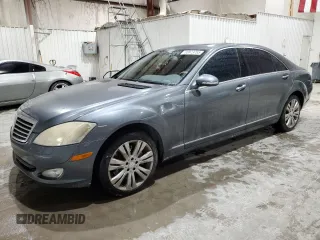 2009 Mercedes-Benz S 550 with VIN WDDNG71X79A263542, listed as a Copart auction lot 55873755 with 155,646 mi miles and Clean Title. Bid and sale history available at DreamBid. Image 1.