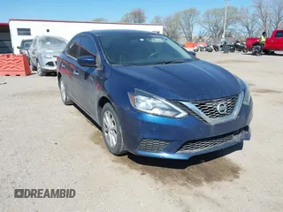 2019 Nissan Sentra SV with VIN 3N1AB7AP6KY248123, listed as a IAAI auction lot 42047404 with 44,940 mi miles and . Bid and sale history available at DreamBid. Image 1.
