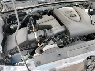 2021 Toyota Tacoma SR5 with VIN 5TFAZ5CN0MX100529, listed as a Copart auction lot 80534535 with 48,055 mi miles and Salvage title. Bid and sale history available at DreamBid. Image 16.