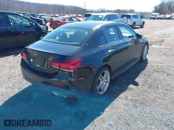 2019 Mercedes-Benz A 220 with VIN WDD3G4FB8KW006661, listed as a IAAI auction lot 41782495 with 54,227 mi miles and . Bid and sale history available at DreamBid. Image 4.