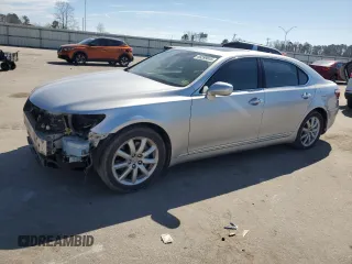 2008 Lexus LS 460 LWB with VIN JTHGL46F185026449, listed as a Copart auction lot 46599655 with 179,392 mi miles and Salvage Title. Bid and sale history available at carsss.com. Image 1.