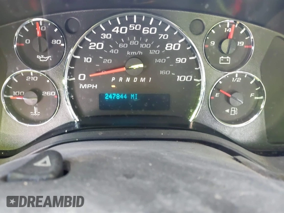 2010 Chevrolet Express Cargo with VIN 1GCZGFBG7A1107946, listed as a IAAI auction lot 40834732 with 247,844 mi miles and . Bid and sale history available at DreamBid. Image 15.