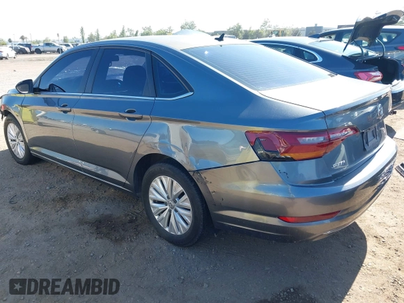 2019 Volkswagen Jetta S with VIN 3VWC57BU9KM093282, listed as a IAAI auction lot 42604217 with 91,847 mi miles and . Bid and sale history available at DreamBid. Image 3.