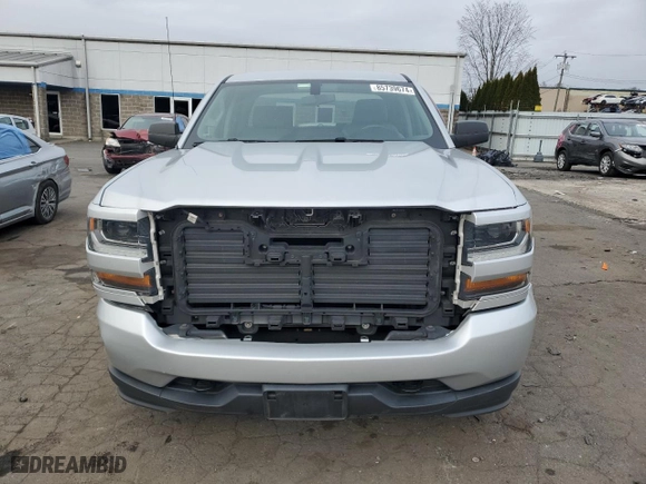 2017 Chevrolet Silverado 1500 Custom with VIN 1GCVKPEC2HZ366318, listed as a Copart auction lot 85739674 with 74,371 mi miles and Salvage Title. Bid and sale history available at carsss.com. Image 5.