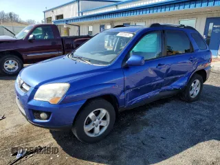 2009 Kia Sportage LX with VIN KNDJE723597558081, listed as a Copart auction lot 50823825 with 136,755 mi miles and Non Repairable. Bid and sale history available at carsss.com. Image 1.