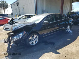 2015 Volkswagen CC R-Line with VIN WVWBP7AN8FE801746, listed as a Copart auction lot 43126744 with 106,309 mi miles and Salvage Title. Bid and sale history available at carsss.com. Image 1.