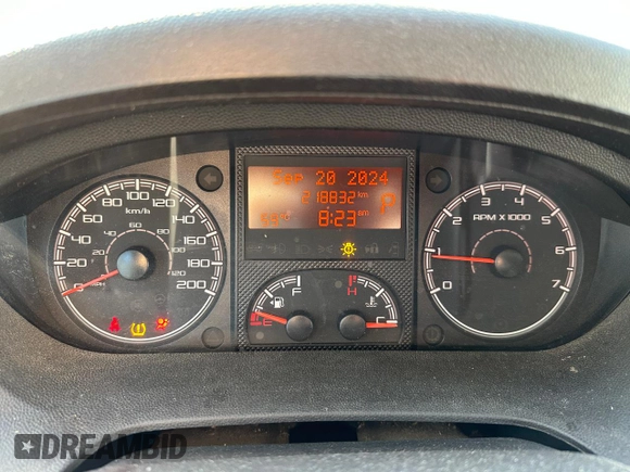 2017 Ram ProMaster Cargo with VIN 3C6TRVCG6HE537734, listed as a Copart auction lot 76005984 with 218,832 mi miles and Salvage Title. Bid and sale history available at carsss.com. Image 8.