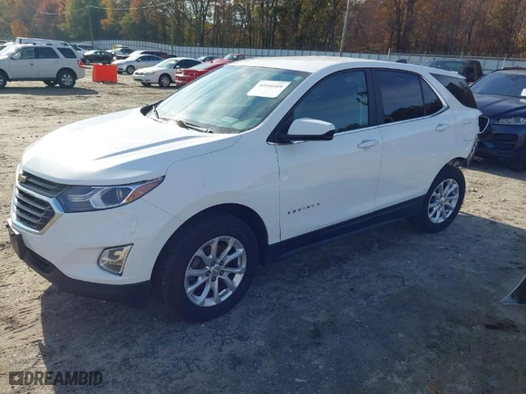2021 Chevrolet Equinox LT with VIN 3GNAXUEV0MS104103, listed as a IAAI auction lot 40956169 with 80,236 mi miles. Bid and sale history available at carsss.com. Image 2.