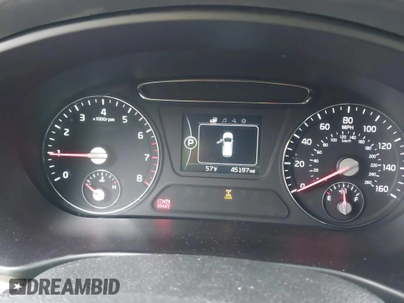 2017 Kia Sorento LX with VIN 5XYPGDA34HG291439, listed as a IAAI auction lot 42608275 with 45,197 mi miles and . Bid and sale history available at DreamBid. Image 7.