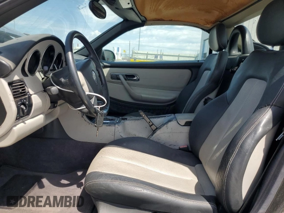 2000 Mercedes-Benz SLK 230 Kompressor with VIN WDBKK47F0YF166062, listed as a Copart auction lot 54318895 with 98,097 mi miles and Clean title. Bid and sale history available at DreamBid. Image 7.