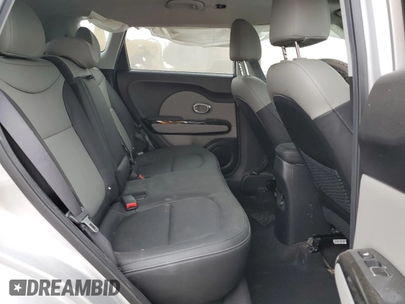 2017 Kia Soul + with VIN KNDJP3A5XH7437177, listed as a Copart auction lot 48389185 with 44,662 mi miles and Salvage Title. Bid and sale history available at carsss.com. Image 10.