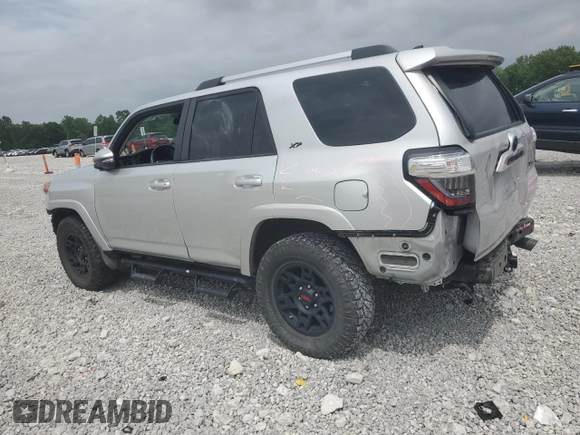 2021 Toyota 4Runner SR5 Premium with VIN JTENU5JR1M5839289, listed as a Copart auction lot 61152615 with 54,818 mi miles and Salvage title. Bid and sale history available at DreamBid. Image 2.