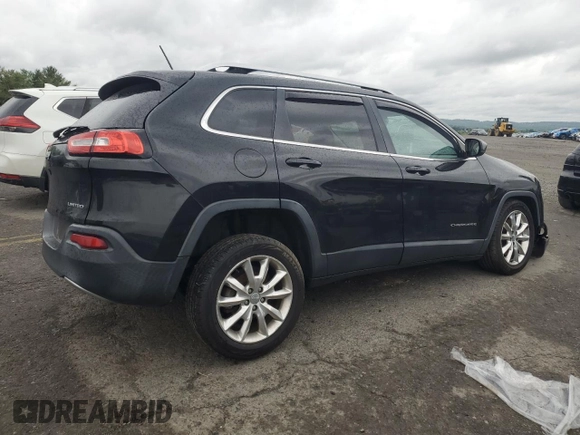 2014 Jeep Cherokee Limited с VIN 1C4PJLDB7EW258447, выставлен на аукционе Copart как лот 57681125 с пробегом 80 818 миль миль и Списание • Salvage title. История ставок и продаж доступна на DreamBid. Изображение 3.