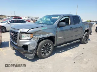 2021 GMC Canyon 2WD Elevation Standard with VIN 1GTG5BEN2M1149462, listed as a Copart auction lot 52011525 with 47,220 mi miles and Salvage Title. Bid and sale history available at carsss.com. Image 1.