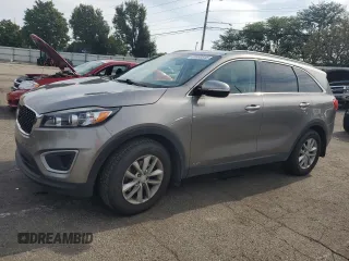 2017 Kia Sorento LX with VIN 5XYPGDA35HG214384, listed as a Copart auction lot 65569545 with 166,687 mi miles and Salvage title. Bid and sale history available at DreamBid. Image 1.