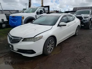 2016 Acura TLX with VIN 19UUB1F34GA011978, listed as a Copart auction lot 50348394 with 90,569 mi miles and Salvage Title. Bid and sale history available at carsss.com. Image 1.