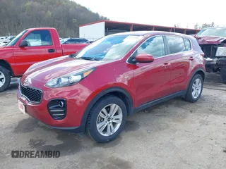 2017 Kia Sportage LX with VIN KNDPMCAC4H7229930, listed as a IAAI auction lot 42011160 with 96,082 mi miles and . Bid and sale history available at carsss.com. Image 2.