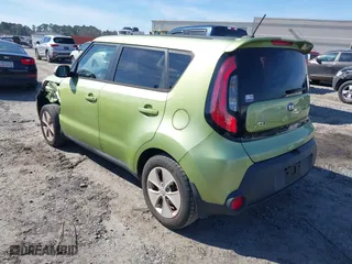 2015 Kia Soul with VIN KNDJN2A20F7808043, listed as a IAAI auction lot 41446164 with 115,340 mi miles. Bid and sale history available at carsss.com. Image 3.