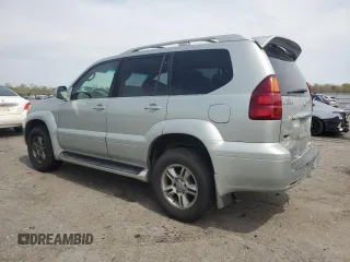 2005 Lexus GX 470 with VIN JTJBT20XX50090318, listed as a Copart auction lot 53033035 with 191,528 mi miles and Salvage Title. Bid and sale history available at DreamBid. Image 2.