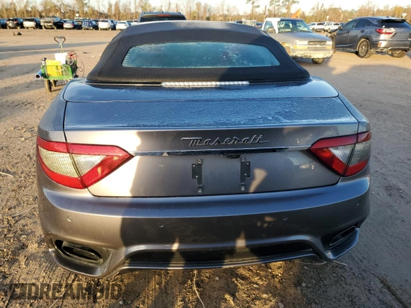 2019 Maserati GranTurismo Sport with VIN ZAM45VMAXK0345294, listed as a Copart auction lot 87827585 with Not provided miles and Non repairable. Bid and sale history available at DreamBid. Image 6.