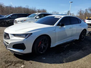 2023 Acura TLX Type S w/Performance Tire with VIN 19UUB7F95PA003122, listed as a Copart auction lot 46450905 with 18,176 mi miles and Salvage Title. Bid and sale history available at carsss.com. Image 1.