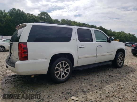 2008 Chevrolet Suburban LTZ with VIN 1GNFK16308R254513, listed as a Copart auction lot 62573335 with 228,421 mi miles and Salvage title. Bid and sale history available at DreamBid. Image 3.