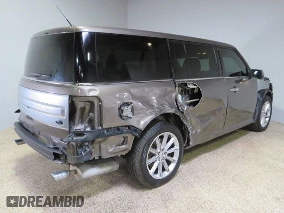 2019 Ford Flex Limited with VIN 2FMGK5D88KBA03540, listed as a Copart auction lot 74617224 with 30,719 mi miles and Salvage Title. Bid and sale history available at carsss.com. Image 3.
