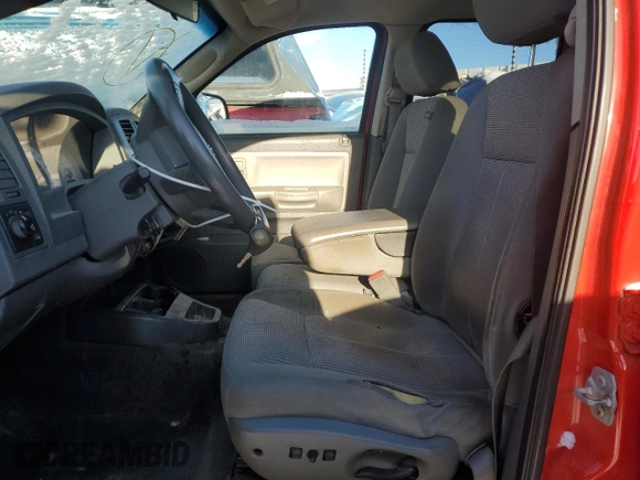 2007 Dodge Dakota SLT with VIN 1D7HW48PX7S195197, listed as a Copart auction lot 44504705 with 206,111 mi miles and Clean Title. Bid and sale history available at carsss.com. Image 7.