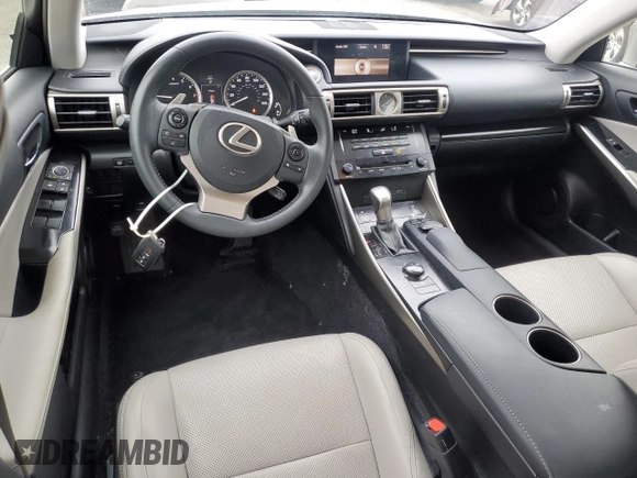 2014 Lexus IS with VIN JTHBF1D23E5019594, listed as a Copart auction lot 53524395 with 41,798 mi miles and Salvage Title. Bid and sale history available at carsss.com. Image 8.