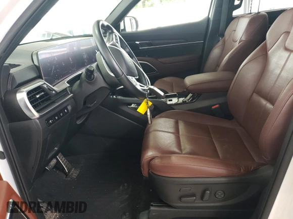 2024 Kia Telluride SX Prestige X-Pro with VIN 5XYP5DGC8RG431636, listed as a Copart auction lot 55682855 with 14,114 mi miles and Salvage title. Bid and sale history available at DreamBid. Image 7.