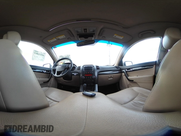 2013 Kia Sorento EX with VIN 5XYKUDA27DG413537, listed as a IAAI auction lot 40991803 with 163,534 mi miles. Bid and sale history available at carsss.com. Image 19.