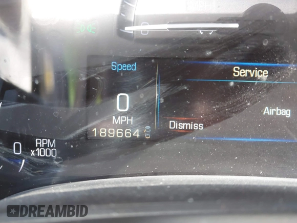 2013 Cadillac XTS with VIN 2G61N5S38D9117544, listed as a IAAI auction lot 41681172 with 189,664 mi miles. Bid and sale history available at carsss.com. Image 16.